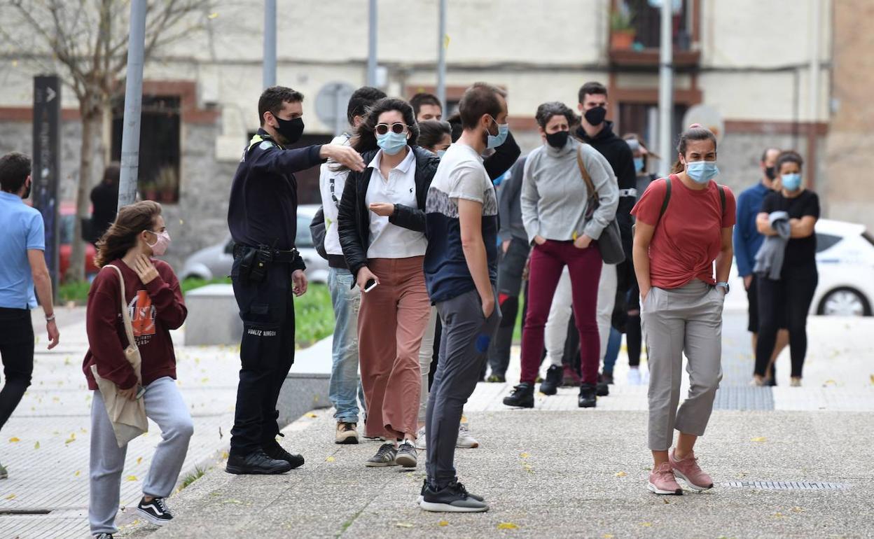 Coronavirus Euskadi Los positivos suben pese a que el número de